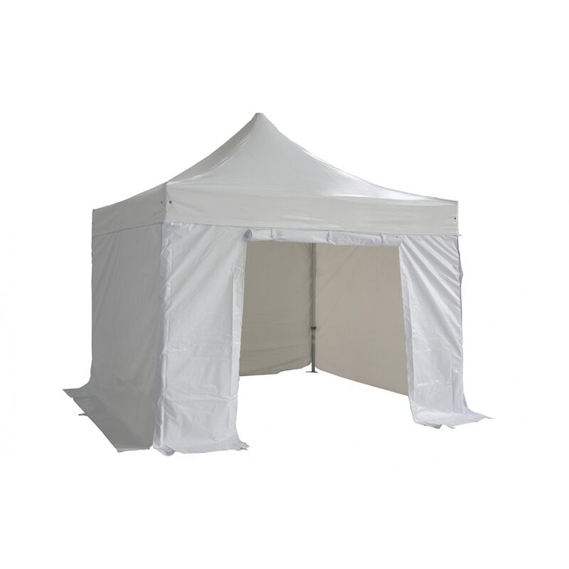 2x2m 3 completo + 1 puerta PVC de 520g Lonas / m² Blanco