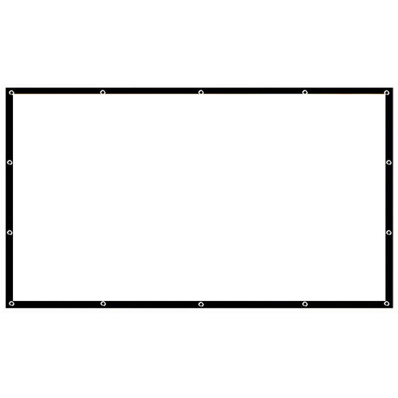 Pantalla de proyector plegable portatil Cine en casa al aire libre de alta definicion Cine en 3D Pelicula (84 pulgadas, 16: 9), 84 pulgadas 16x9