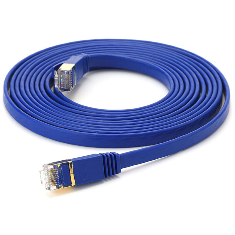 Cable Ethernet Cat 8 3 m 1 m 0,5 m 9 m 5 m 1.5M interior y exterior 12 m 6 m 18 m 30 m cable LAN profesional blindado en pared 2 m 15 m 