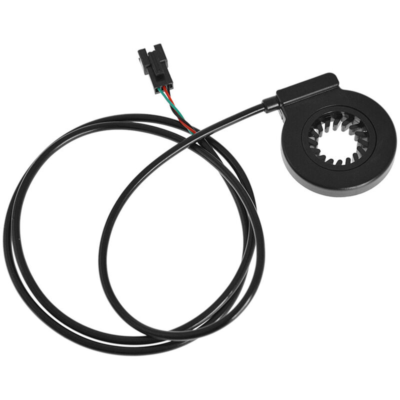 Sensor auxiliar de pasillo de bicicleta eléctrica, Pedal de bicicleta eléctrica, Sensor auxiliar PAS, Kit de conversión de bicicleta eléctrica, accesorio para bicicleta eléctrica, Negro