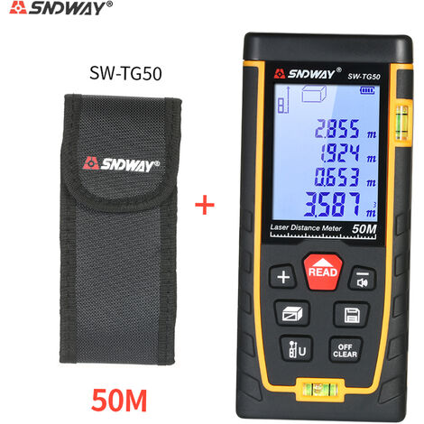 Medidor Distancia Laser Sndway Sw-t8s Distanciometro 80mts 