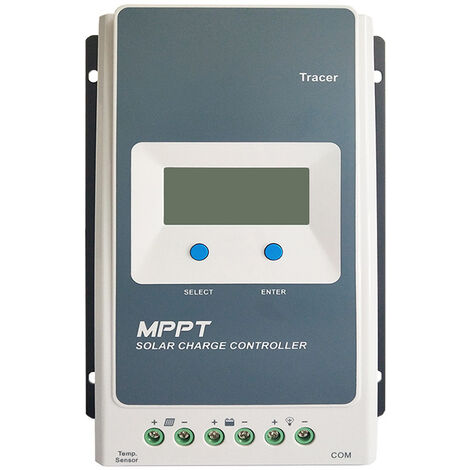 60A controlador de batería 12V/24V Regulador de panel solar MPPT regulador de batería medidor automático de pantalla LCD ajustable 