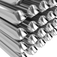 Baja temperatura de soldadura de aluminio puro alambre tubular de soldadura Vara No hay necesidad de soldadura en polvo, 500 * 1,6 mm, 10PCS