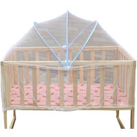 Mosquitera Universal Facil Instalacion Domo Diseno En Forma De Arco Cama Dosel Red Para Bebe Uso