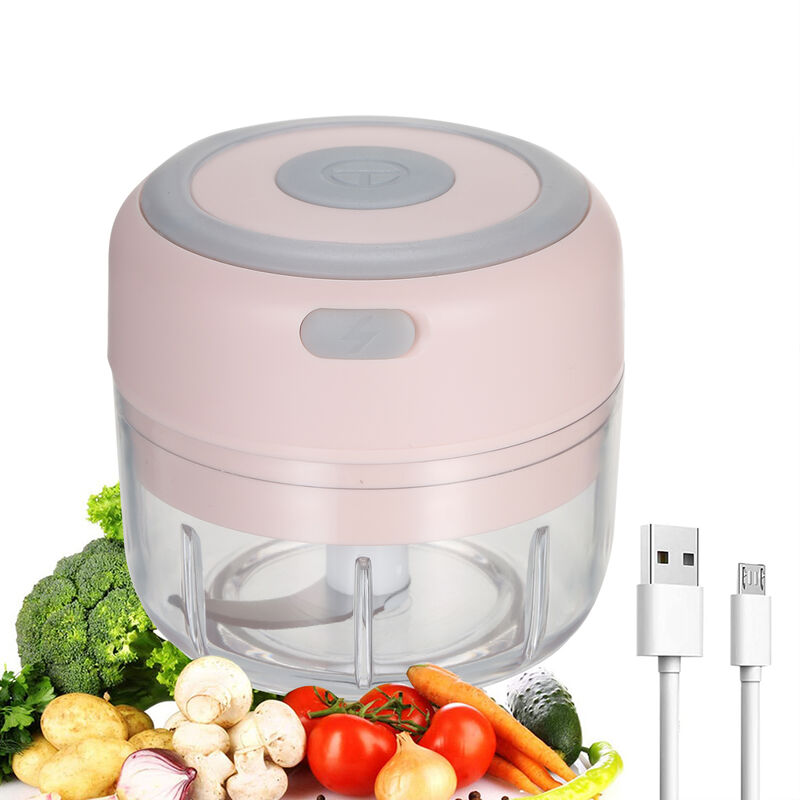 Mini frullatore elettrico e tritatutto con ricarica USB peperoncino Pumpumly 100 ml verdure creatore di alimenti per bambini sciarpa di seta da cucina robot da cucina per carne bianco 