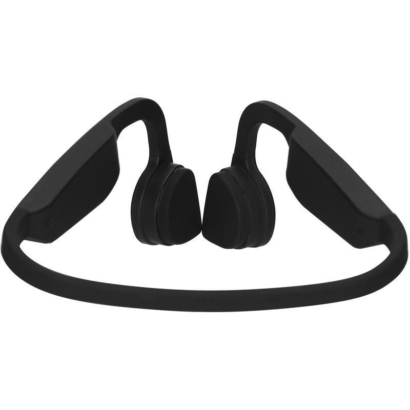 Cuffie a conduzione ossea per nuoto Cuffie Bluetooth5.0 Cuffie senza fili  vivavoce con FM IPX8 Lettore MP3 impermeabile da 16 GB Open-Ear con  microfono,modello: per adulti,Nero - Nero