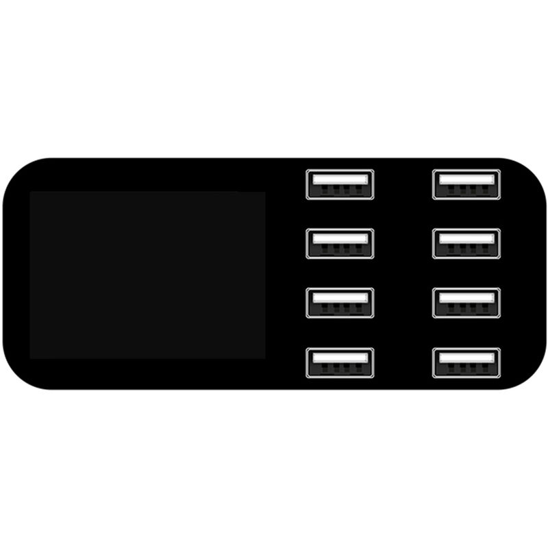 Smartphone Doppia Porta USB caricabatteria da Auto 4,8 A Display Digitale Ricarica Veloce Adattatore da Auto per iPhone Tablet PC scatkinPYwl caricabatteria da Auto iPad 
