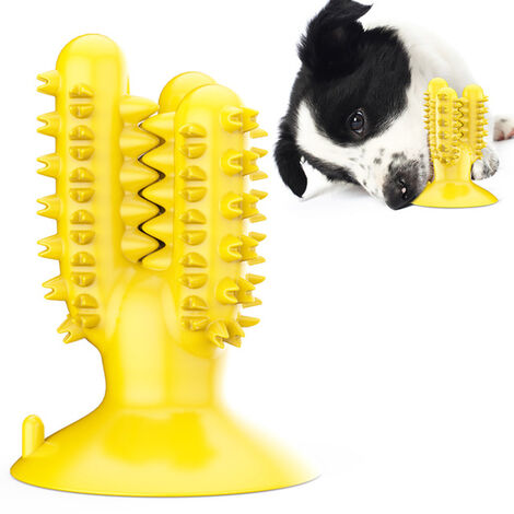 Atyhao Giocattolo per Cani di Raffreddamento Gelato Durevole Estivo Modello TPR Protezione per la Pulizia dei Denti Giocattolo da Masticare mordace per Cane da Compagnia Blu 