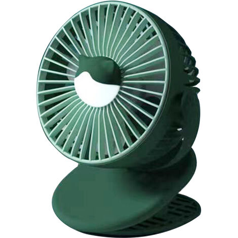 Ventilatore USB ventilatore da terra ventilatore portatile green vintage silenzioso per ufficio in camera da letto 