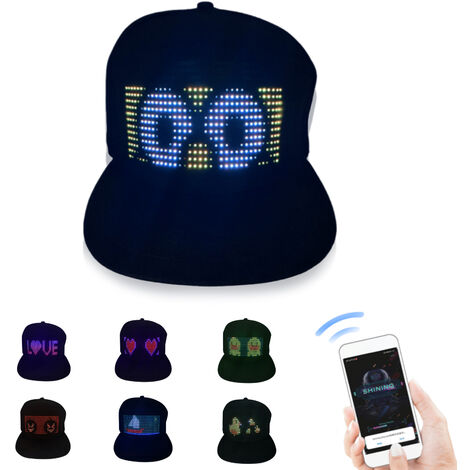 Cappellino da baseball a LED a mani libere berretto da baseball con luci a 5 LED 