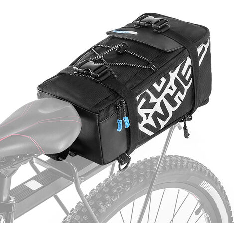50L multifunzionale esterna impermeabile a lunga distanza in bicicletta Rack Bag Borse posteriori e bauletti per bicicletta Sedile posteriore della bicicletta Borsone di tela adatto a mountain bike, 
