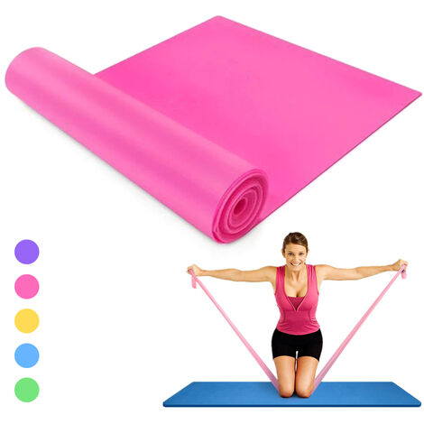 Fascia elastica resistenza per ginnastica fitness pilates yoga elastico ginnico 