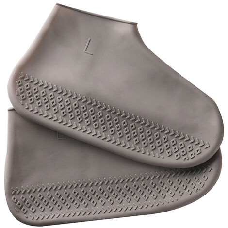 1 paio Foot Wear Silicone Zipper accessori Antiscivolo Scarpa Copertura Protettiva 