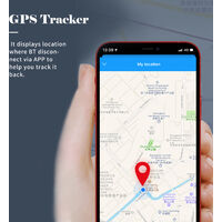 Localizzatore GPS wireless per animali domestici Chiavi Borse Portafogli Controllo APP Localizzatore di oggetti Selfie Shutter Compatibile con telefoni iOS/Android, Nero - Modello:Nero