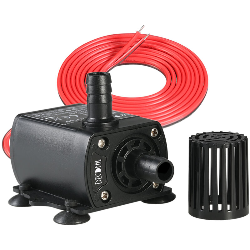 DC 3V kleine Wasserpumpe horizontale kleine Tauchpumpe WH W0FT 