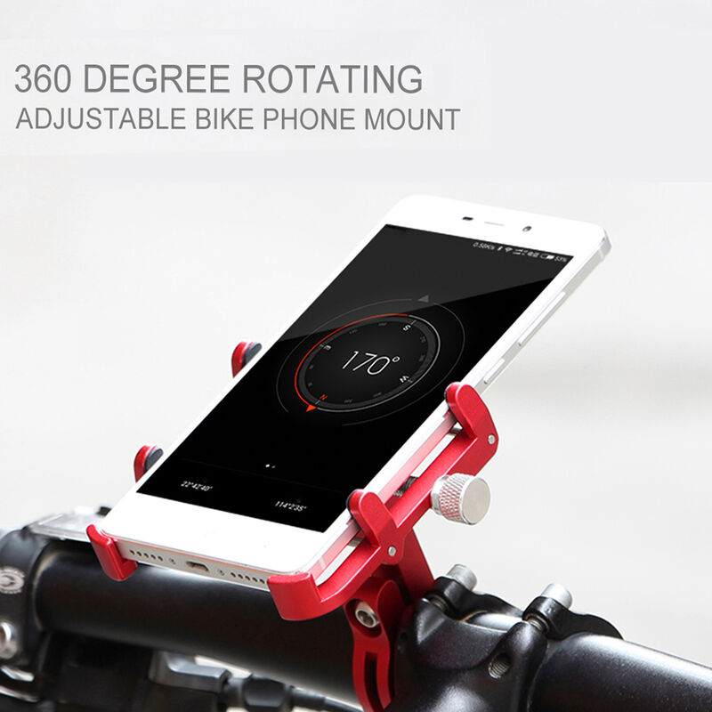 GUB 360° Aluminum Handy Fahrrad Halterung Bike Halter Anti Fallen Universal 
