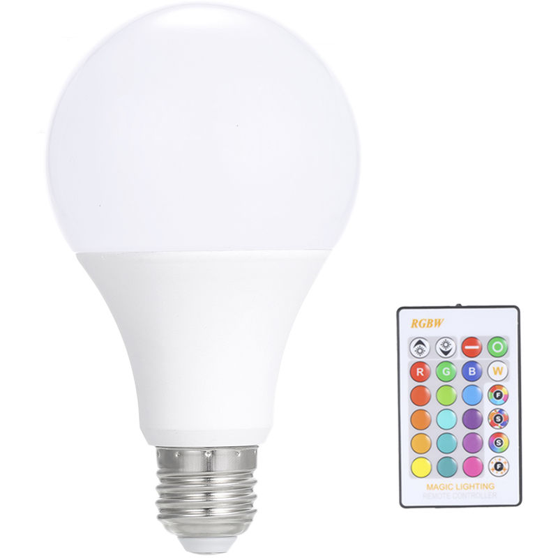 E14 3W RGB LED Birne Dimmbare Farben ändern Lichter Lampe Fernbedienung