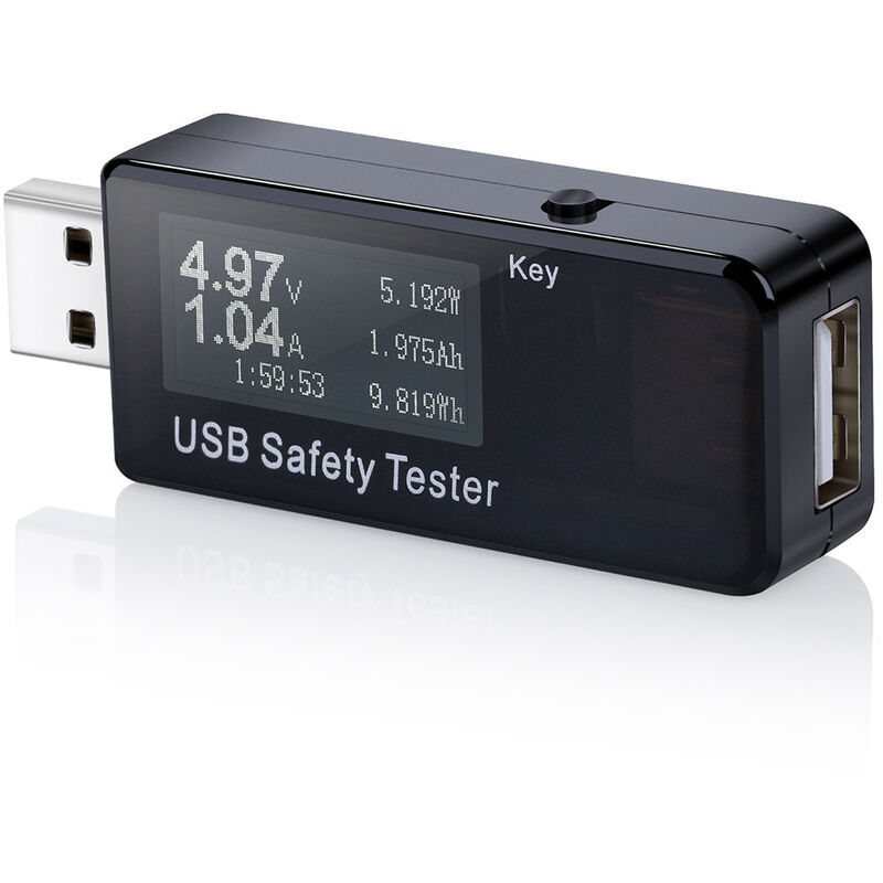 USB Multimeter Strommessgerät Voltmeter Spannungsmesser Tester Detektor, 