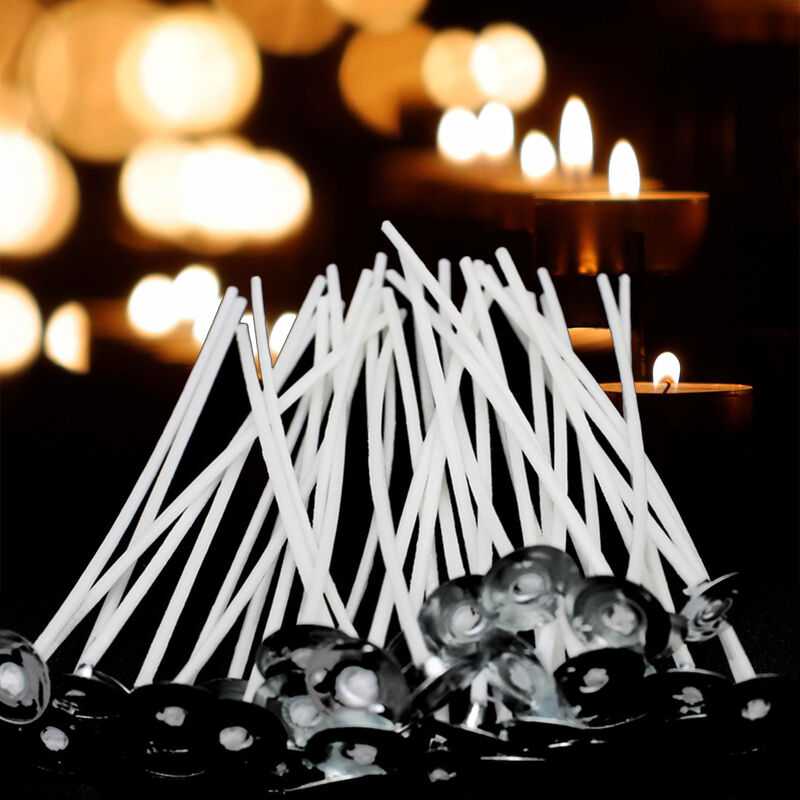 100 Stücke Kerze Dochte Baumwolle Kerngeschäft Für Kerzenherstellung Wachs DIY 