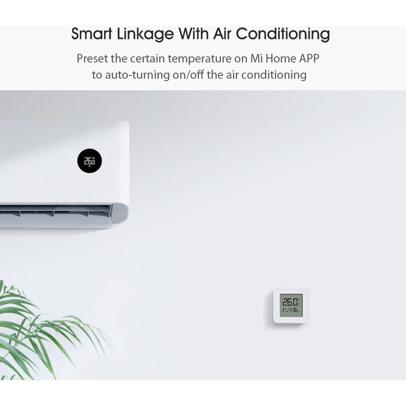 Xiaomi Bluetooth 4.2 Thermometer 2 1,5 Zoll Smart Heizung Luftfeuchtigkeit APP 
