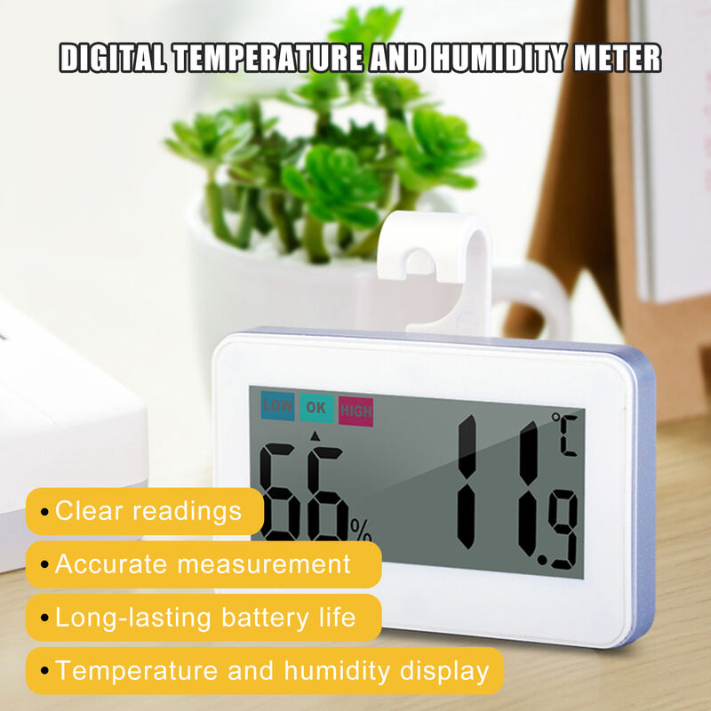 Mini Digital LCD Innentemperatur-Luftfeuchtigkeitsmesser Thermometer Hygrometer 