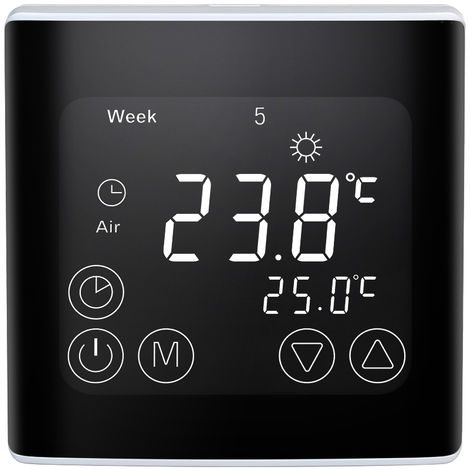 Thermostat Ht 01 White Fur Elektrische Fussbodenheizung Mit Twin Technologie