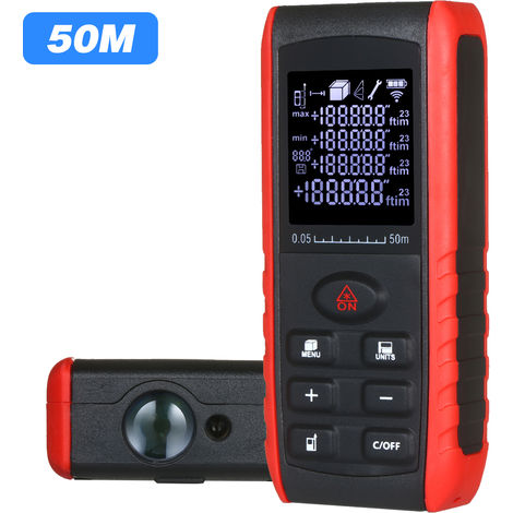 Digital LCD Laser Entfernungsmesser Entfernungsmesser Messen Handheld 
