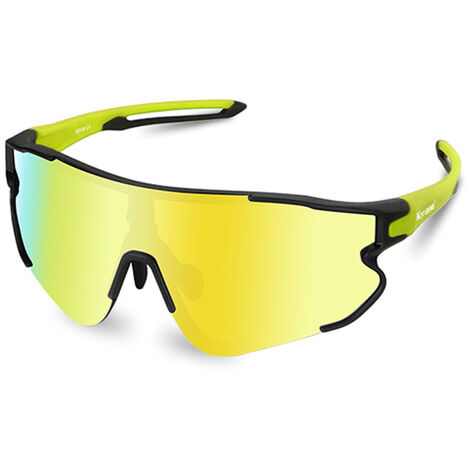 Unisex POC 5 Stück UV 400 Polarisiert Fahrradbrille Sportbrille Cycling Brille 