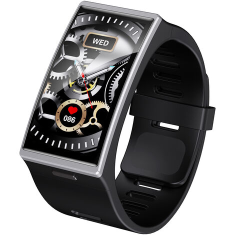 Smartwatch Herzfrequenz Blutdruckmessgerät Sportuhr Fitness Uhr Smart Armband DE 