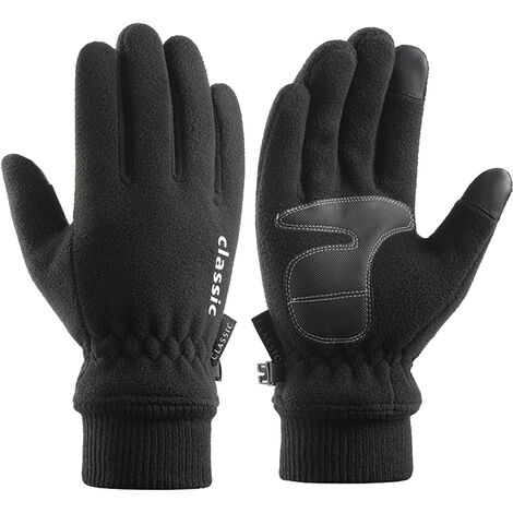 Elastische Handschuhe für Herren Weiß