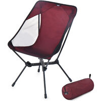 Outdoor Faltbarer Stuhl Tragbar Klappstuhl Camping Wandern Picknick Sitz NI 