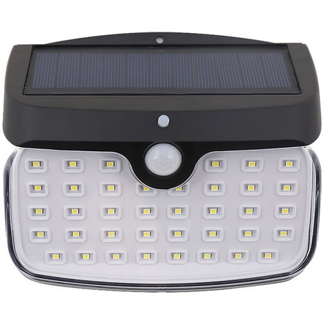 Solar Wall Lamp 50LED Body Induction Outdoor Waterproof Landscape Patio Light