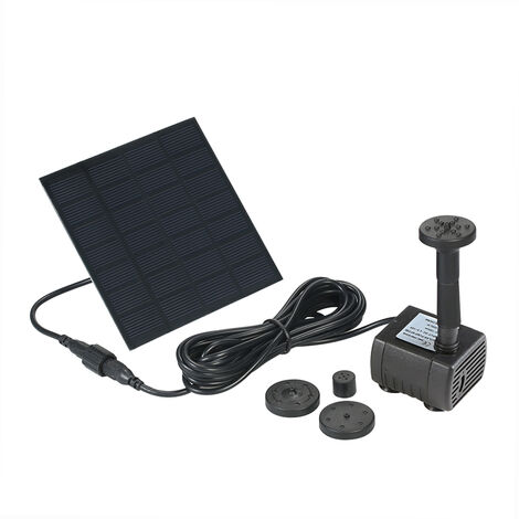 Decdeal Solar Powered Water Pump