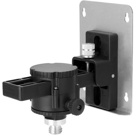 Magnetic wall bracket of directly adjustable level, 360¡ã rotatable, 15¡ã fine adjustment, with iron plate