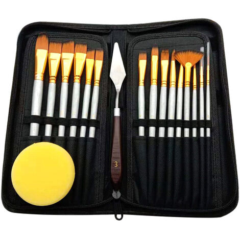 5 Piece Paint Brush Set Decorating Kit DIY Painting All Paints Varnishes Stanley
