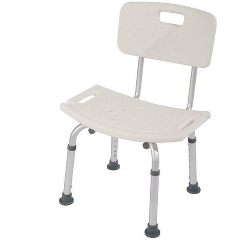 Adjustable Height Elderly Bath Tub Shower Chair Bench Stool Seat Non-slip,model: 2