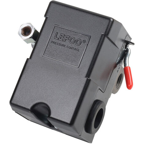 90－120 PSI Air Pressure Switch,12V Black Universal Car Automatic Air Compressor Switch Air Pressure Control Switch 