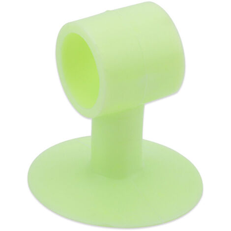 Silicone Door Suction Punching Free Anti-collision Glass Buffer Door Resistance Toilet Door Wall Suction Green,model:Green