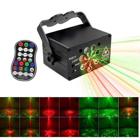 Portable Sound Activated DJ Strobe Light with Remote Control, Mini Stage Light for Birthday Party KTV Bar Voice Control/Automatic/Strobe Party Lights Party Light 