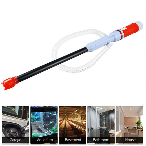 Oil Air and Other Fluids Multifunctional Siphon Fuel Transfer Hand Pump Kit Car Oil Pump for Gas RED 