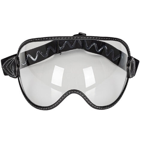 Motocross ATV Dirt Bike Ski Snowboard MX Goggles Black 