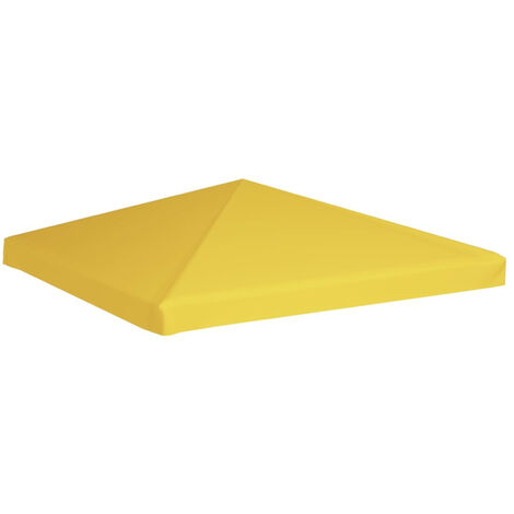 Gazebo Top Cover 270 g/m2 3x3 m Yellow