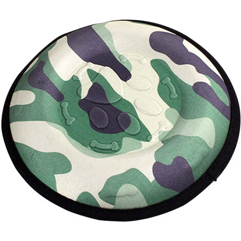 Dog Toy Interactive Flying Disc Floatable Disc for Pets Playing Training Exercise Entertain Tools Dog Cat Funny Toy,model:Green