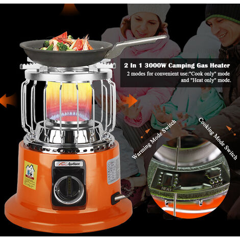 Portable Mini Outdoor Stove Compact Camping Hiking Fishing Gas Heater Cooker 