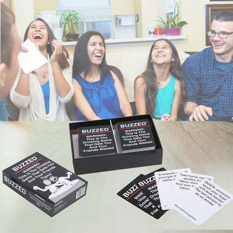 buzzed drinking game all cards