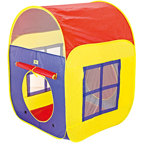 Kids Tents Children Play Tent for Toddler Kids Play Tent Toys Indoor Outdoor Playhouse Camping Playground 33.8*33.8*41.3inch,model:Multicolor