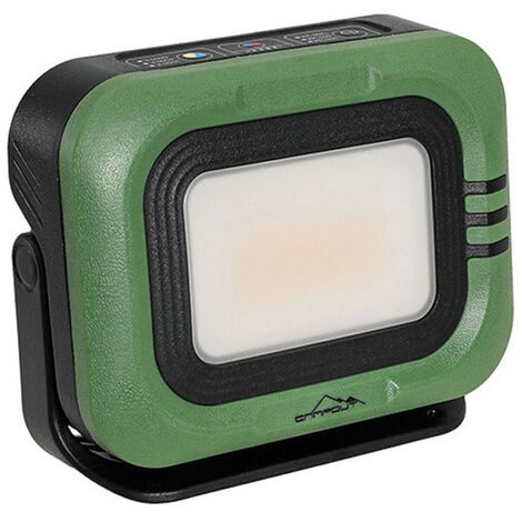 CAMPOUT Solar Camping Light LED Campsite Lantern Emergency Warning Lamp Portable Power Bank with 3 Adjustable Brightness & Color Temperature for Camping Hiking Fishing Courtyard,model:Green