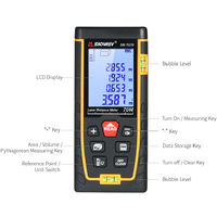 Mini Handheld Digital Laser Distance Meter Range Finder mesurer Diastimeter Outil 