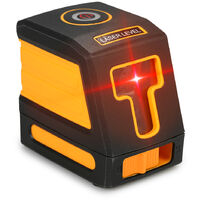 Red light 2-wire laser spirit level shipped without battery orange without stand