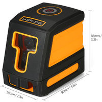 Green light 2-wire laser level without battery